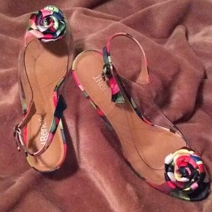 Dress Shoes Poppy Floral Design